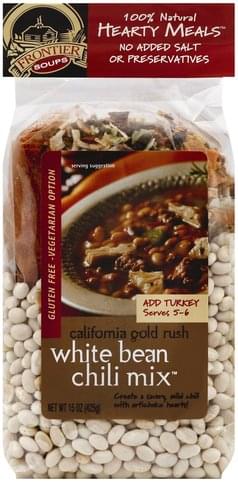 Frontier Soups White Bean Chili Mix - 15 oz