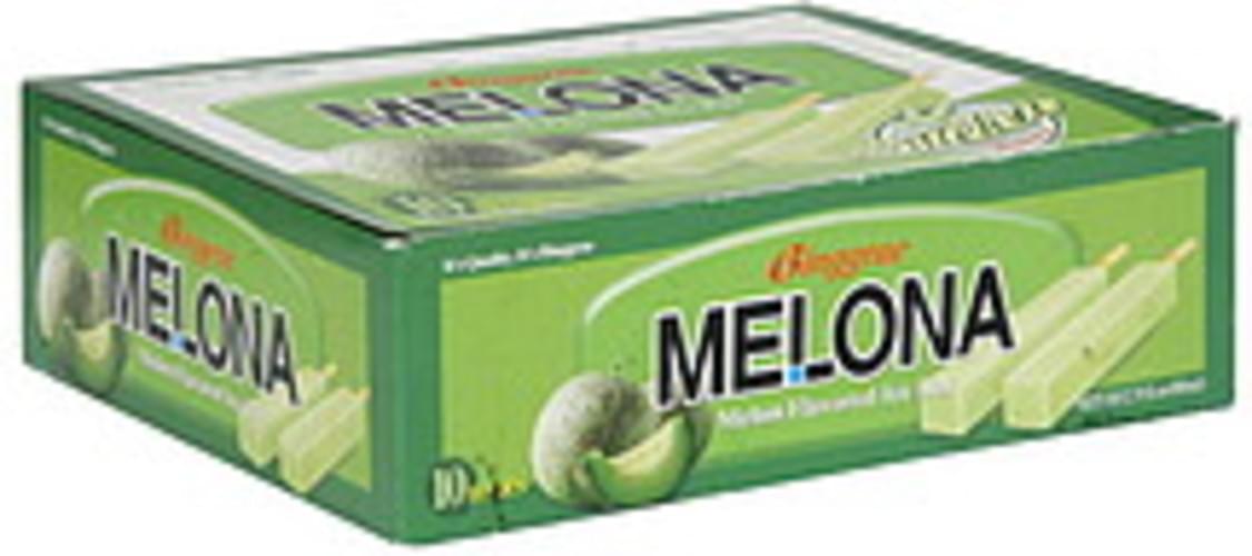 Binggrae Melon Flavored Ice Bar 10 ea, Nutrition Information Innit