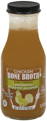 American Pantry Chicken, Lemongrass Roasted Jalapeno Bone Broth - 9.5 oz