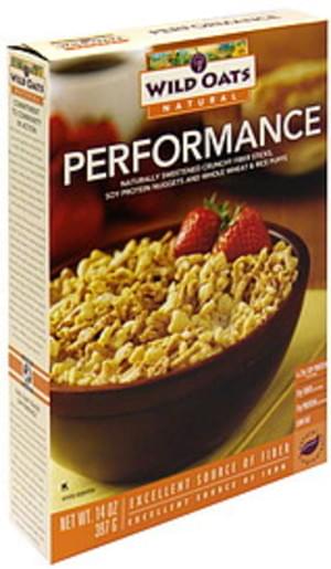 Wild Oats Performance Fiber Sticks, Protein Nuggets and Wheat & Rice Puffs - 14 oz