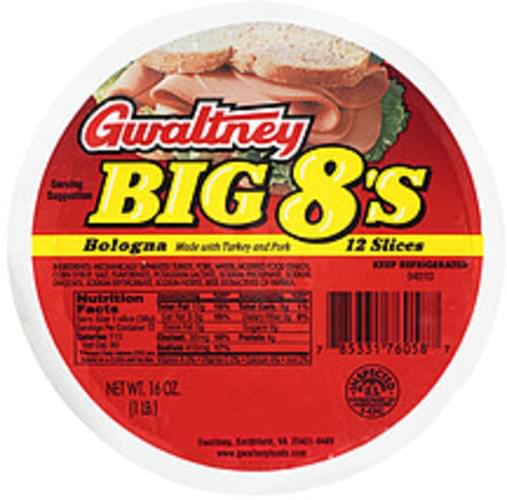 Gwaltney Big 8 s Bologna 16 Oz Nutrition Information Innit gwaltney-big-8-s-bologna-16-oz-nutrition-information-innit