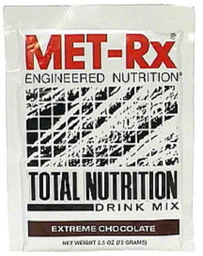 MET Rx Extreme Chocolate Total Nutrition Drink Mix - 2.5 oz