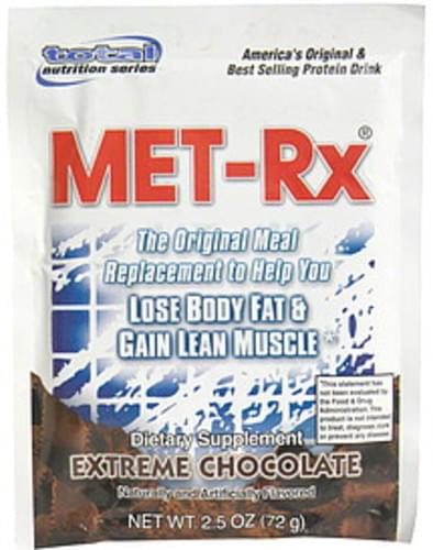 MET Rx Extreme Chocolate Protein Drink Mix - 2.5 oz