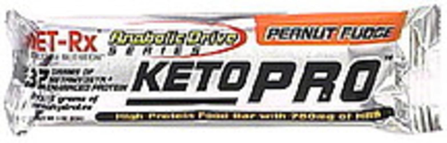 MET Rx Peanut Fudge High Protein Food Bar - 3 oz