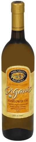 Napa Valley Naturals Organic Sunflower Oil - 25.4 oz