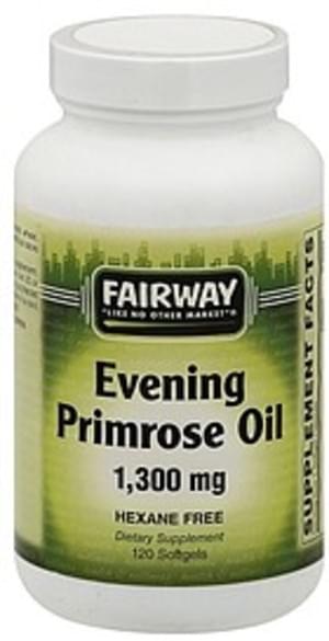 Fairway Evening, 1300 mg, Softgels Primrose Oil - 120 ea