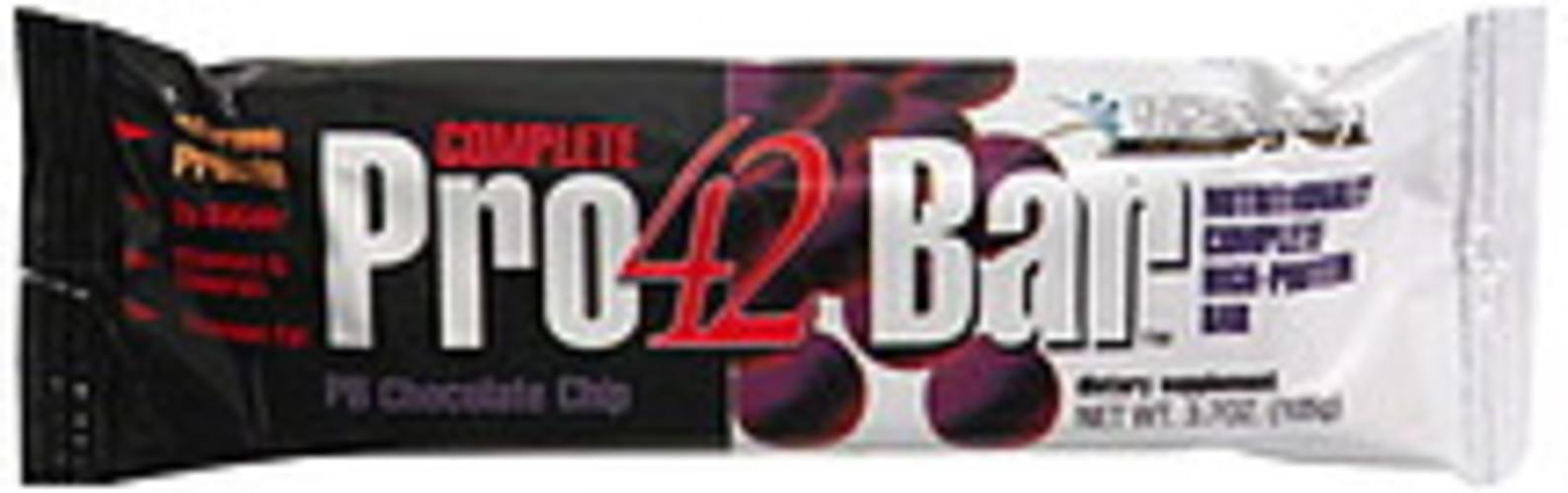 ISS PB Chocolate Chip Nutritionally Complete High-Protein Bar - 3.7 oz