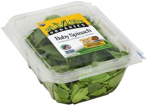 Olivias Baby Spinach - 5 oz