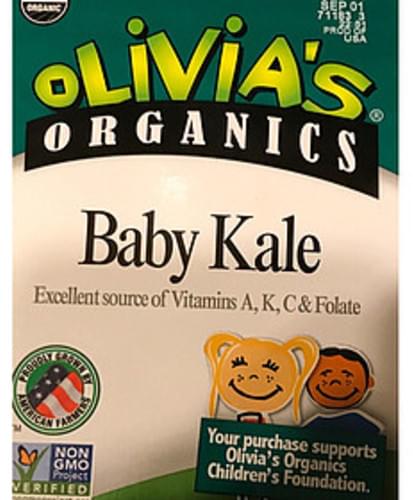 Olivia's Organic Baby Kale - 85 g
