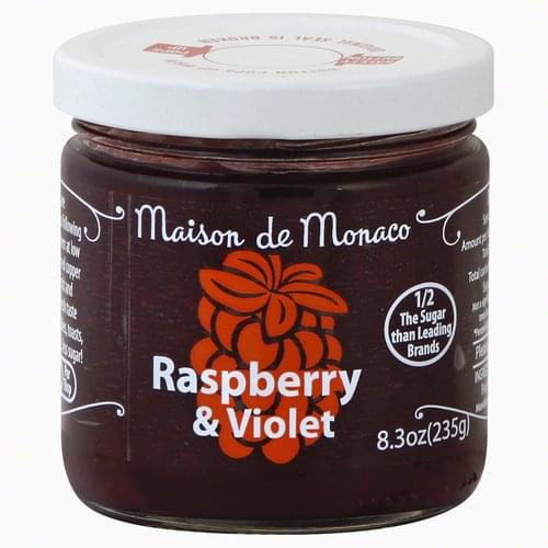 Maison De Monaco Raspberry & Violet Preserve 8.3 oz, Nutrition