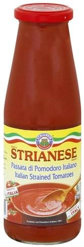 Strianese Italian, Strained Tomatoes - 24 oz