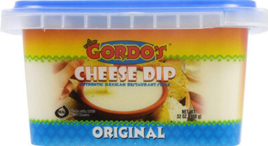 Gordo's Original Cheese Dip 30 g, Nutrition Information Innit