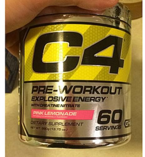 Cellucor Pink Lemonade C4 Pre Workout Supplement 6 5 G Cellucor Pink Lemonade C4 Pre Workout Supplement 6 5 G