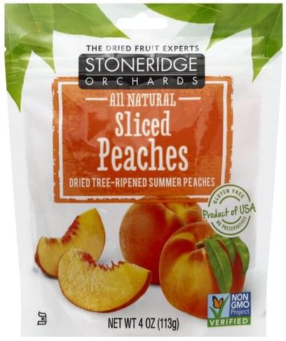 Stoneridge Orchards Sliced Peaches - 4 oz