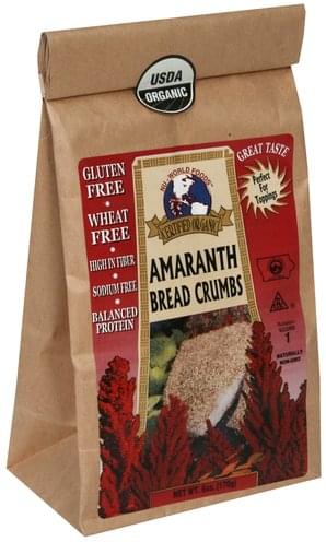 Nu World Foods Amaranth Bread Crumbs - 6 oz