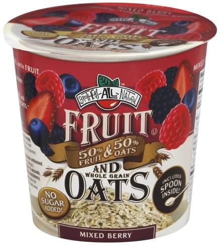 Brothers All Natural Mixed Berry Fruit and Whole Grain Oats - 1.16 oz