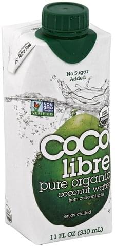 Coco Libre Pure Organic Coconut Water - 11 oz