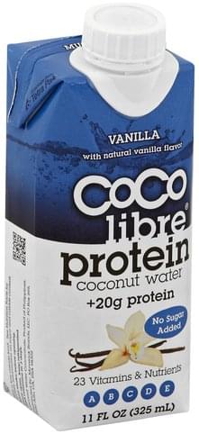 Coco Libre Protein, Vanilla Coconut Water - 11 oz