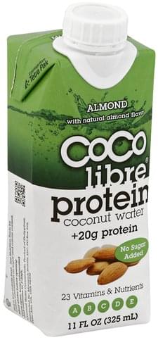 Coco Libre Protein, Almond Coconut Water - 11 oz