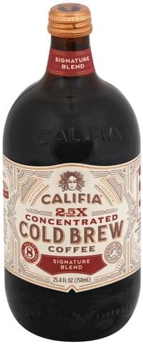 Califia Cold Brew, Signature Blend Coffee - 25.4 oz, Nutrition