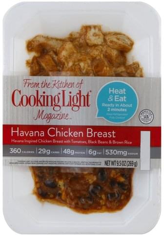 Cooking Light Havana Chicken Breast - 9.5 oz