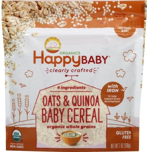 happy baby oatmeal quinoa