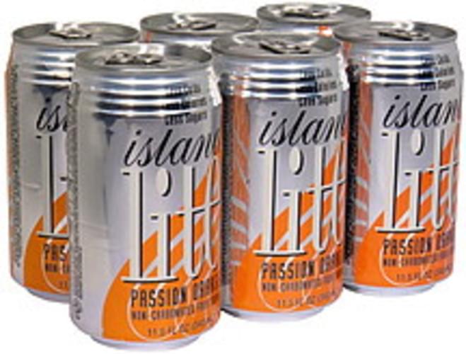 Aloha Maid Passion Orange NonCarbonated Fruit Drink 6 ea, Nutrition