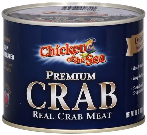 Chicken of The Sea Premium, Claw Crab Meat - 16 oz