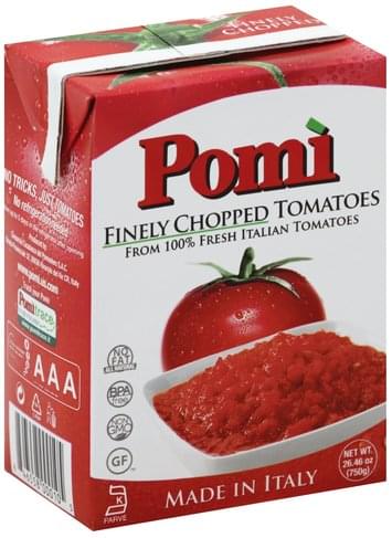Pomi Finely Chopped Tomatoes - 26.46 oz