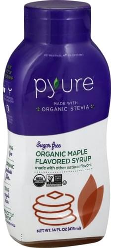 Pyure Organic, Sugar Free, Maple Flavored Syrup - 14 oz
