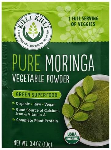 Kuli Kuli Pure Moringa Vegetable Powder - 0.4 oz