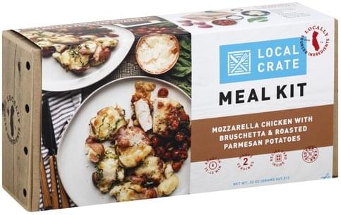 Local Crate Mozzarella Chicken with Bruschetta & Roasted Parmesan
