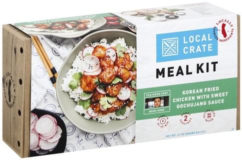 Local Crate Korean Fried Chicken with Sweet Gochujang Sauce Meal Kit - 31 oz
