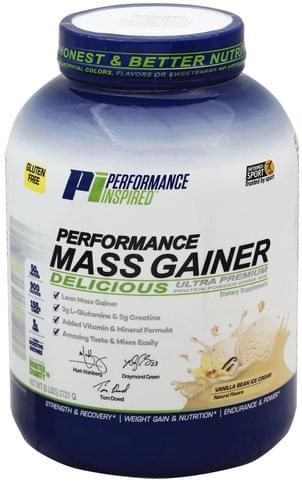 Performance Inspired Protein, Vanilla Bean Ice Cream Powder Drink Mix - 6 lb