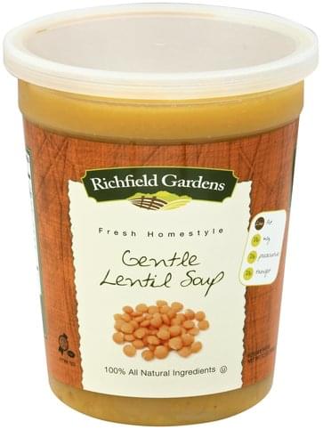 Richfield Gardens Gentle Lentil Soup - 32 oz