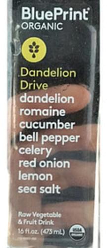 BluePrint Dandelion Drive Raw Vegetable & Fruit Drink - 473 ml
