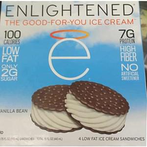 Enlightened Vanilla Bean Ice Cream Sandwich 