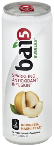 Bai Sparkling, Indonesia Nashi Pear Antioxidant Infusion ...