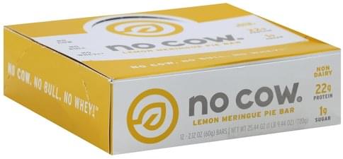 No Cow Lemon Meringue Pie Bar - 12 ea