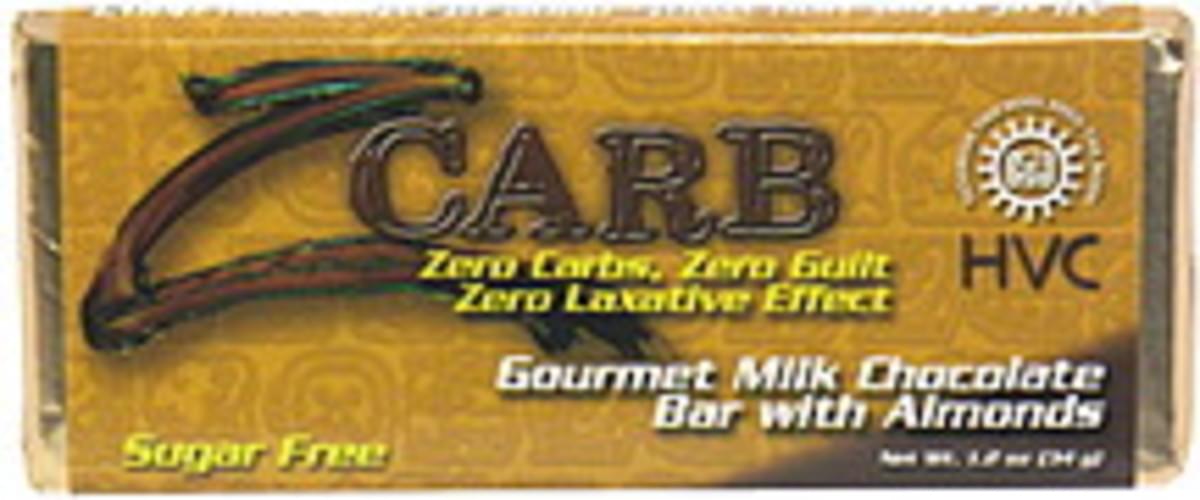 HVC Gourmet Milk Chocolate Bar with Almonds - 1.2 oz