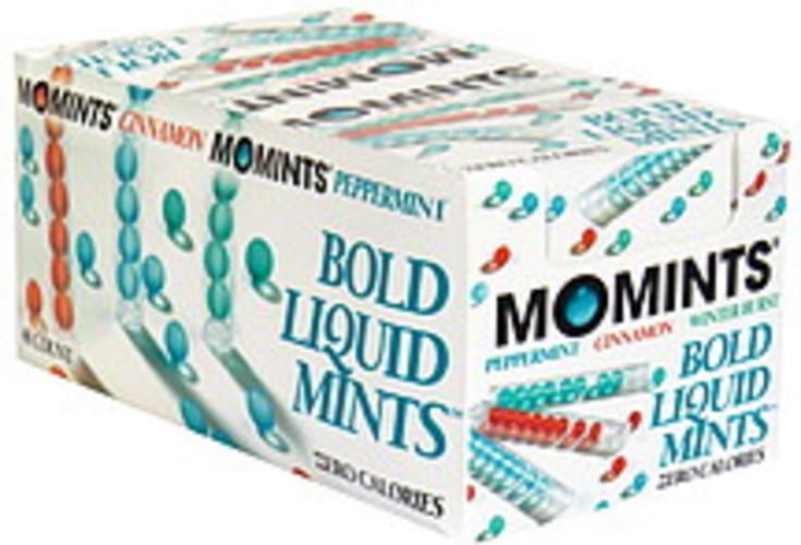 Momints Assorted Flavors Bold Liquid Mints 48 ea, Nutrition