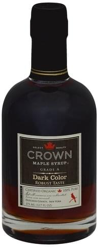 Crown Maple Dark Color Maple Syrup - 12.7 oz