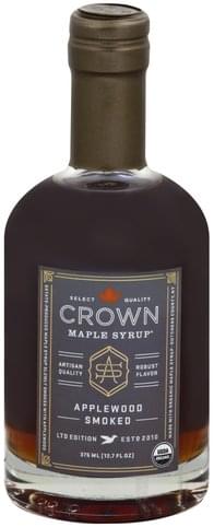 Crown Maple Applewood Smoked Maple Syrup - 12.7 oz