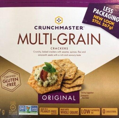 Crunchmaster Multi Grain Crackers 20 G Nutrition Information Innit Crunchmaster Multi Grain Crackers 20 G Nutrition Information Innit