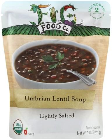 Fig Food Lightly Salted, Umbrian Lentil Soup - 14.5 oz