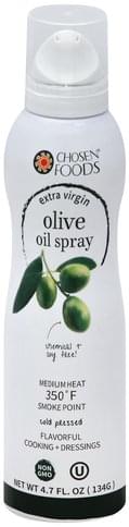 Chosen Foods Extra Virgin, Olive Oil Spray - 4.7 oz
