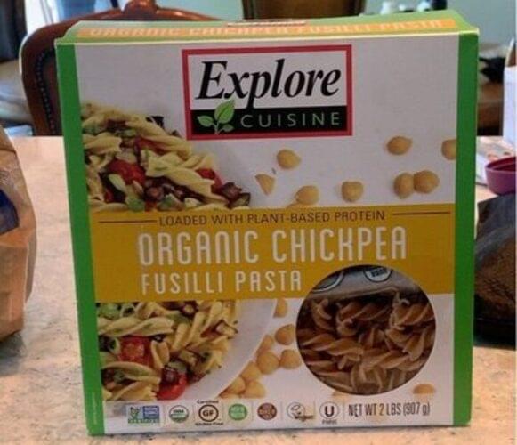 Explore Cuisine Organic Chickpea Fusilli Pasta 56 G Nutrition Information Innit Explore Cuisine Organic Chickpea Fusilli Pasta 56 G Nutrition Information Innit