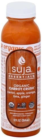 Suja Organic, Carrot Crush Vegetable & Fruit Juice - 12 oz
