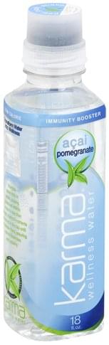 Karma Acai Pomegranate Wellness Water - 18 oz
