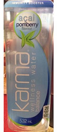 Karma Kombucha Acai Pomberry Wellness Water Balance - 532 ml
